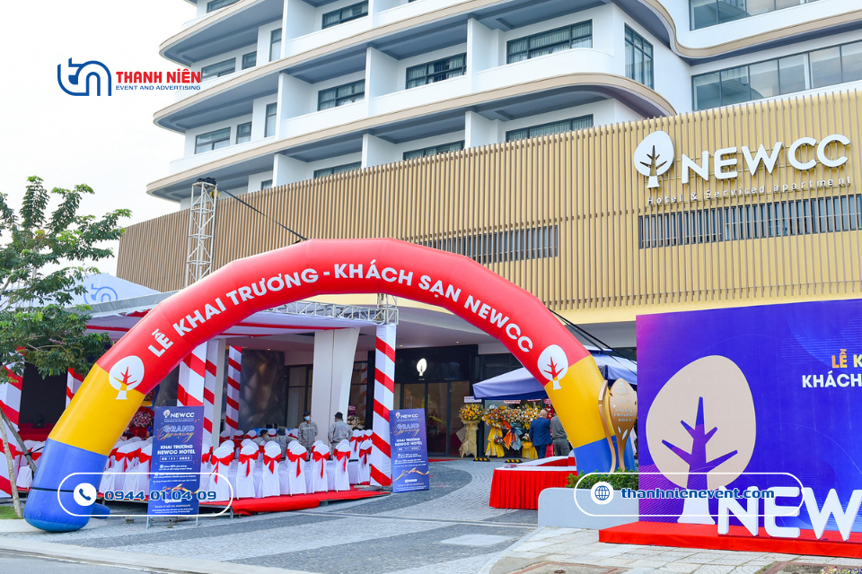 tổ chức sự kiện tại Quảng Ngãi Dịch vụ tổ chức sự kiện lễ khai trương