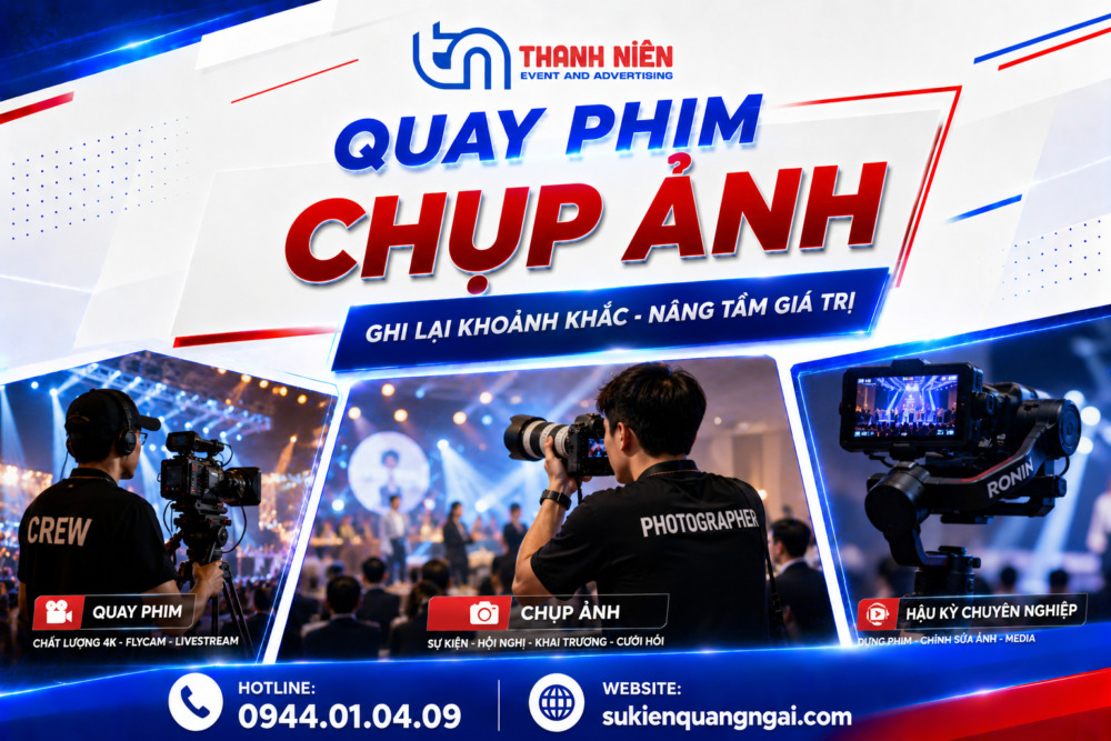 Dịch vụ Quay phim - Chụp ảnh