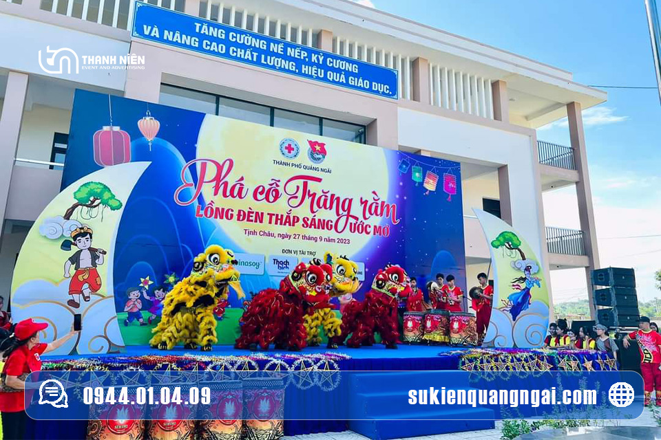 tổ chức trung thu trọn gói Quảng Ngãi Năng lực tự sản xuất và cung ứng trang thiết bị phần cứng hàng đầu