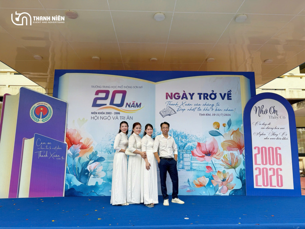 tổ chức hội khóa 20 năm