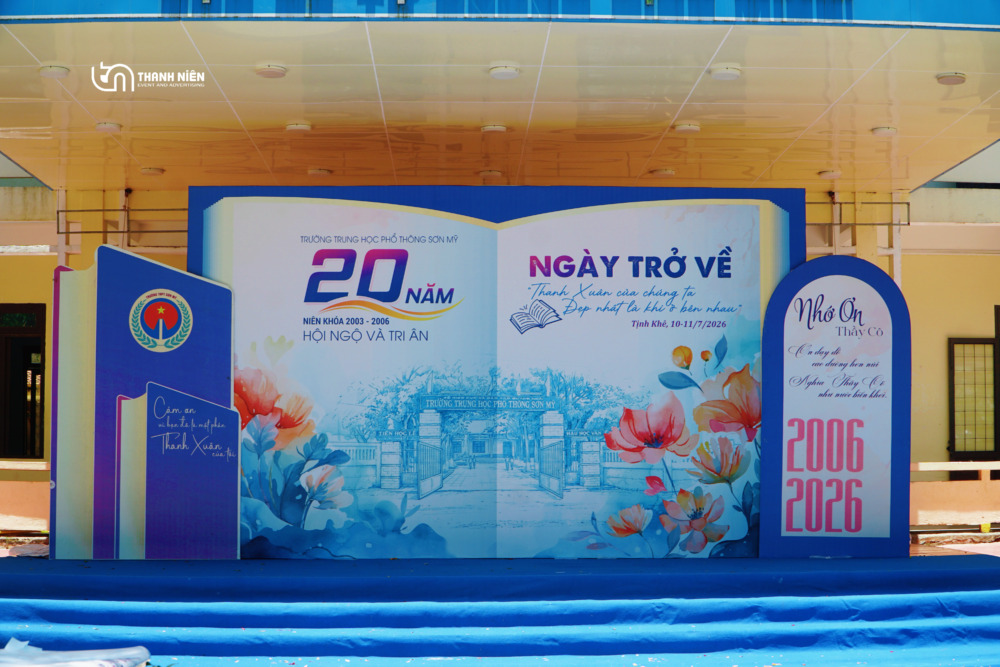 tổ chức hội khóa 20 năm