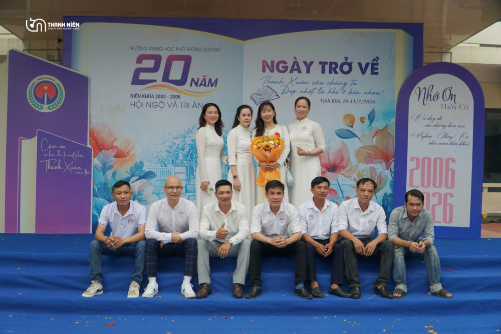 tổ chức hội khóa 20 năm