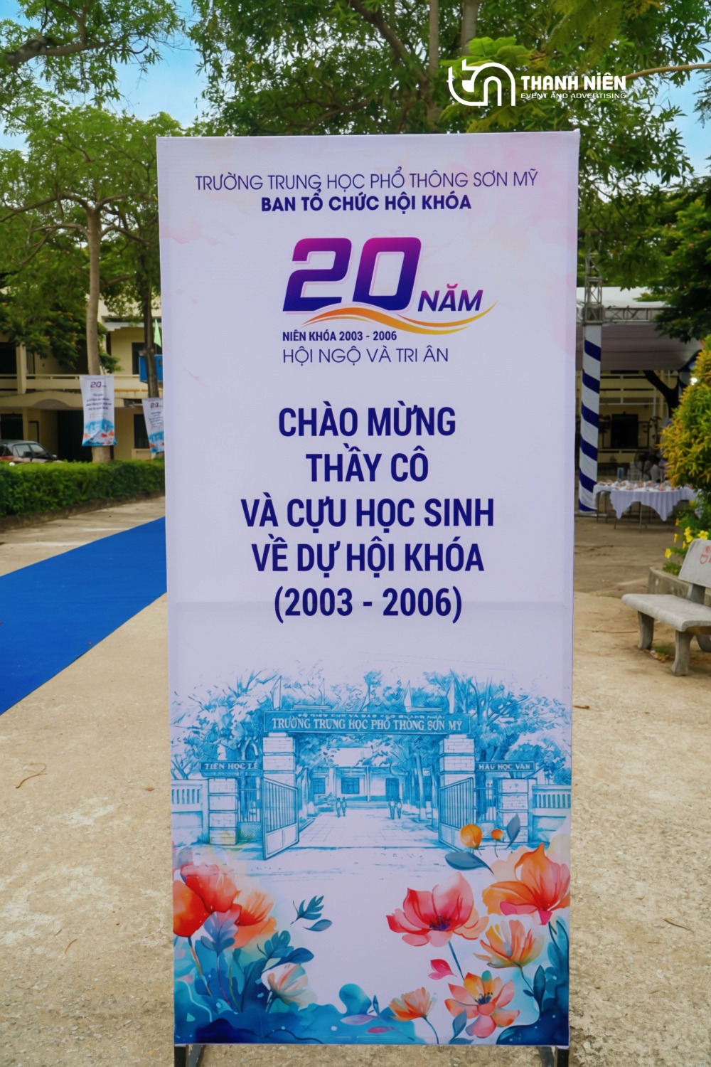 tổ chức hội khóa 20 năm