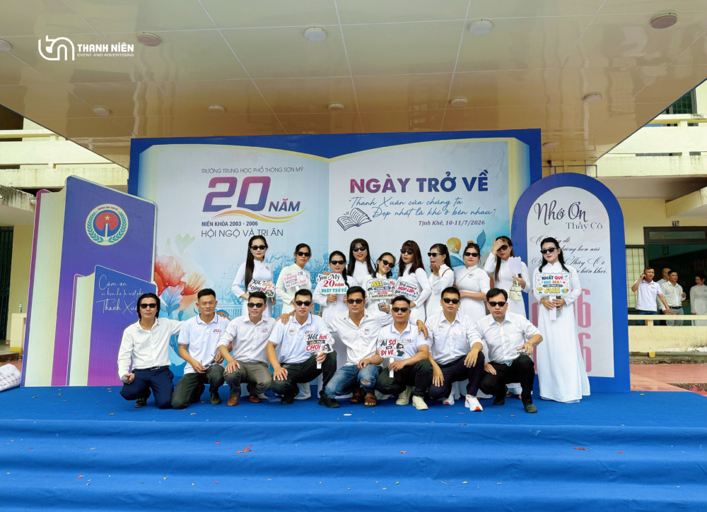tổ chức hội khóa 20 năm