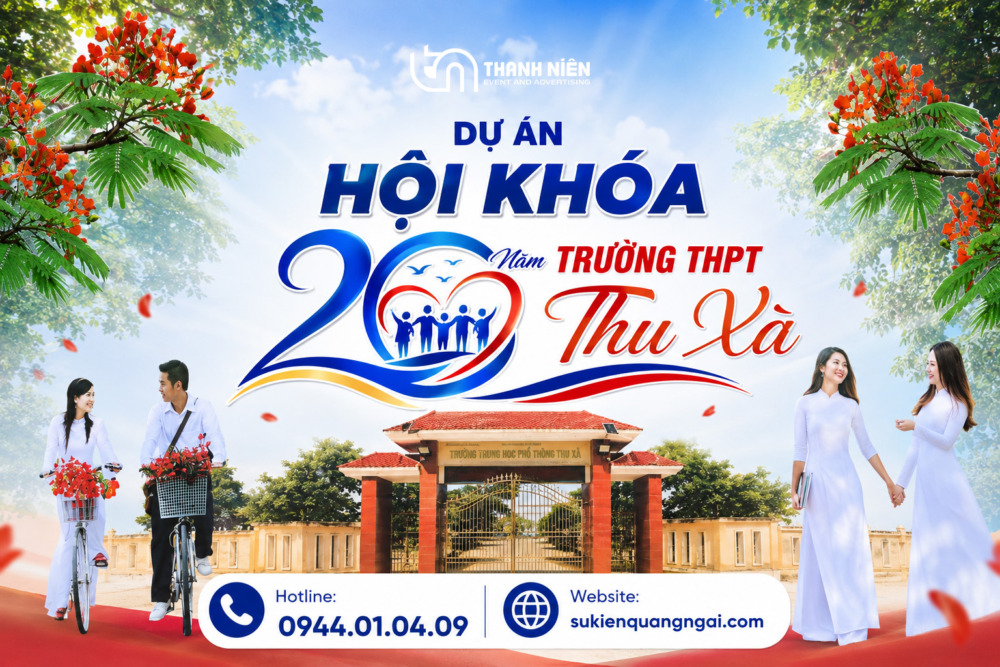 Tổ chức hội khóa 20 năm Trường THPT Thu Xà