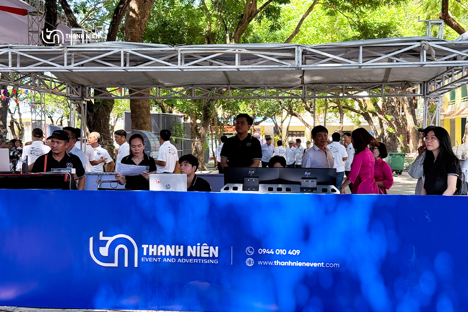 Nguồn nhân lực lớn phục vụ tổ chức hội khóa 35 năm giàu kinh nghiệm