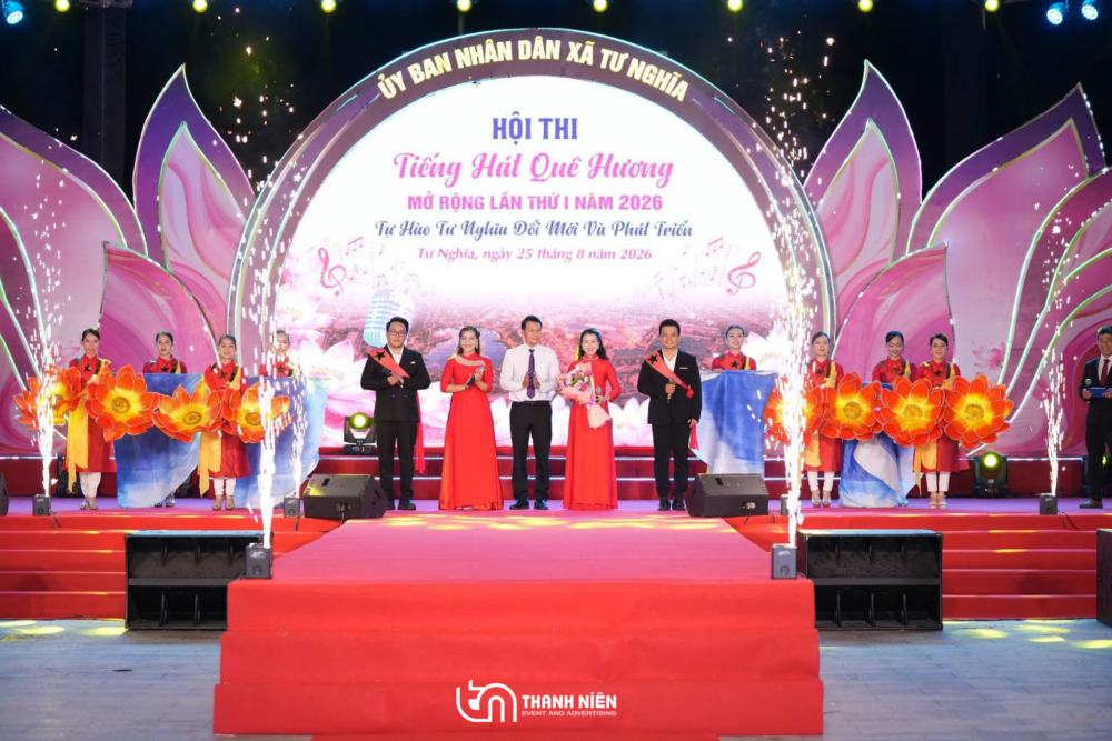 tổ chức sự kiện tiếng hát quê hương