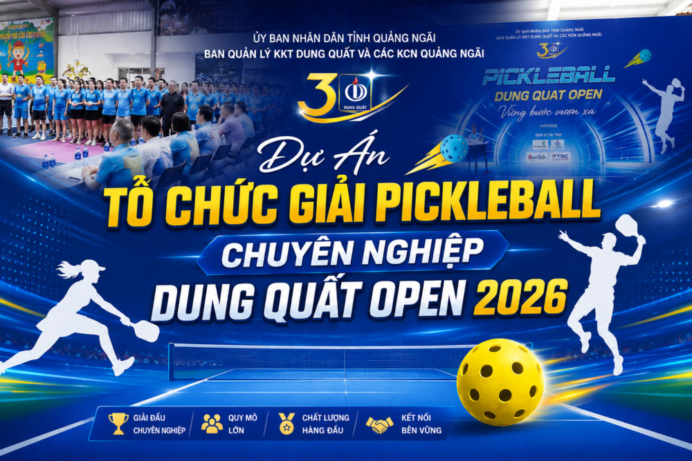 tổ chức giải pickleball chuyên nghiệp